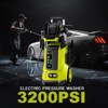 SKONYON Electric Pressure Washer 3200 PSI 2.4 GPM with 4 Nozzles Foam Cannon - 4 of 4