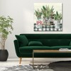 Courtside Market Christmas Gingham II 30x30 Gallery-Wrapped Canvas - 2 of 4