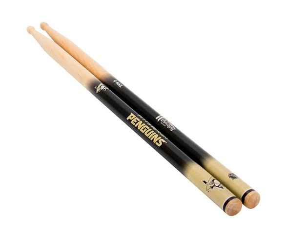 Woodrow Guitars NHL Collectible Drum Sticks Pittsburgh Penguins 5A