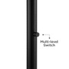 Possini Euro Design Possini Euro Meridian Black Shade 72" Light Blaster Floor Lamp - 4 of 4
