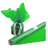 Hygloss® Cello-Wrap™ Roll, Green, 20" x 12.5', 6 Rolls - 2 of 2