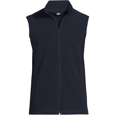 Lands' End Men's Lightweight Fleece Vest - Large - Classic Navy — фото 2