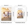 Americanflat Picture Frame with Oval Mat Insert and Shatter-Resistant Glass - Signature Collection - Photo Frame for Wall Display - 2 of 4
