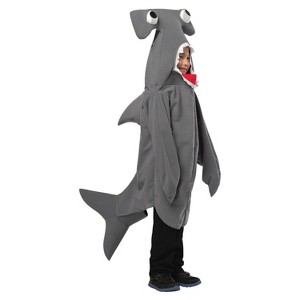 Imposta Costumes Kids' Hammerhead Shark Costume Bodysuit Gray 4-6 - 1 of 1