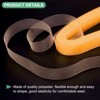 Unique Bargains Polyester Durable Flexible Washable Horsehair Braid Roll 1 Pc - 2 of 4