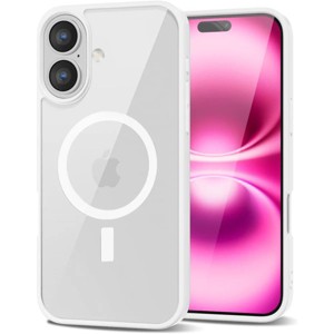 Entronix Apple iPhone 16 [Magnetic-Compatible] Case - Clear Matte, - 1 of 4