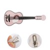 Unique Bargains Women's Elegant Guitar Hair Clips 2.32"x0.91"x0.39" Pink 1 Pc - 3 of 3