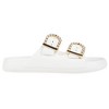 FOAMWALK Womens' Sandals - Comfortable Double Buckle Beach Slides, Everyday Women's Slide Sandals - 2 of 4