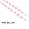 INSPIRE CHIC Flat Heart Printed Shoe Lace for Sneakers Athletic 1 Pair - 3 of 4