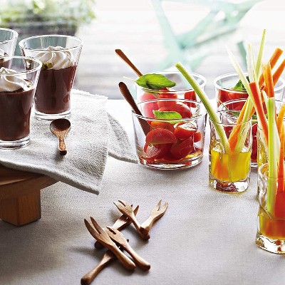 Bormioli Rocco Bodega Decor Glassware, 12-Piece Mini 7.5 oz Drinking Glasses For Water, Beverages ,Cocktails & Candle Holders, Clear - Thumbnail 3