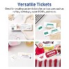 Avery Printable Rectangle Tickets, 1-3/4" x 5-1/2", Glossy White Cardstock, Laser/Inkjet, 250 Total - 3 of 4