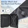 3 Piece Luggage Set Lightweight ABS Hardshell Suitcase Luggage navy blue For Travel Business (20"/24"/28") - 2 of 4