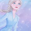 Disney Frozen Toddler Girls Elsa 1pc Toddler Girl Gradient Character Print Bowknot Tank Top - 3 of 4