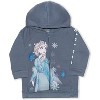 Disney Princess Girls 2 Piece Zip Up Hoodie and Sweatshirt for Toddler and Little Kids - 4 of 4