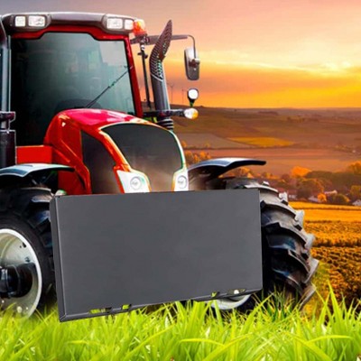 1/4" Thick Quick Attach Mount Plate,Universal Skid Steer Mount Plate Attachment,Mount Plate Adapter Loader Easy to Weld Bolt to Different Accessories