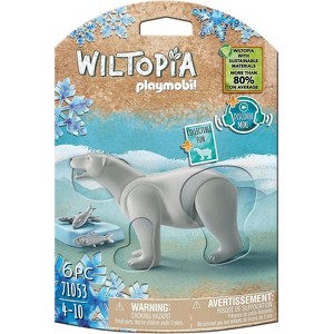 Playmobil Wiltopia Polar Bear Animal Figure - 1 of 3