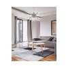 Elegant Lighting Sienna 32 inch crystal rod pendant in chrome - 2 of 4