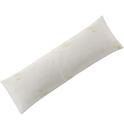 Cheer Collection Full-Body Shredded Memory Foam Pillow with Washable Cover