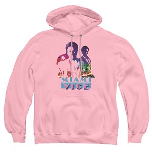 Miami Vice Crockett And Tubbs Adult Pull-Over Hoodie - 1 of 4