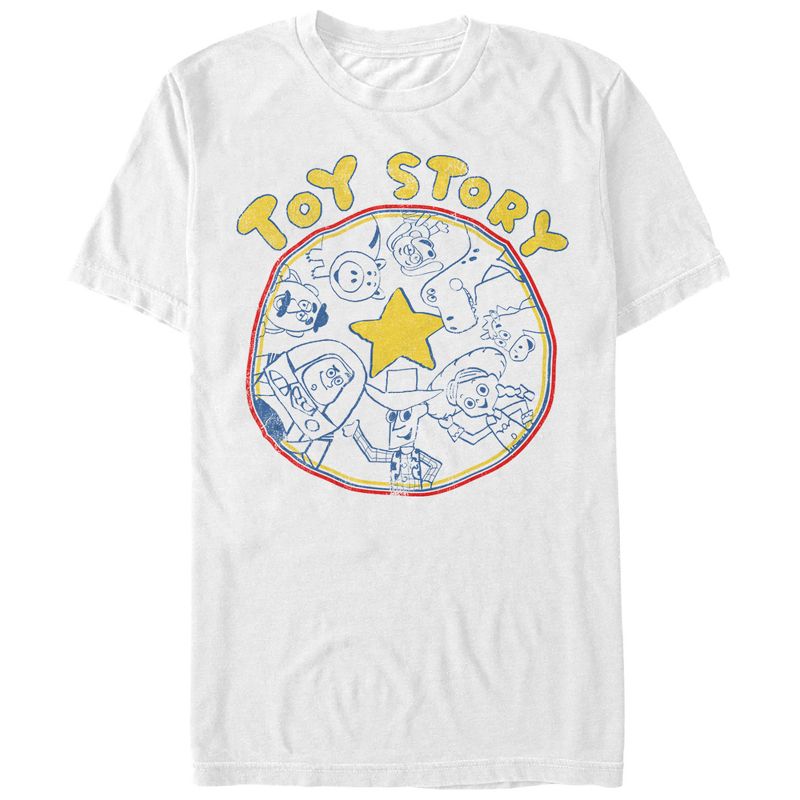 Men's Toy Story Andy's Toys T-Shirt, 1 of 5