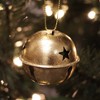 Haute Decor 50mm Jingle Bell Ornaments 12pk Gold Foil - 3 of 3
