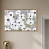 Art Remedy Texture and Flowers Colorful buterfly and flowers wall art Framed - 2 of 4