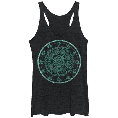 Women's Lost Gods Henna Circle Racerback Tank Top : Target