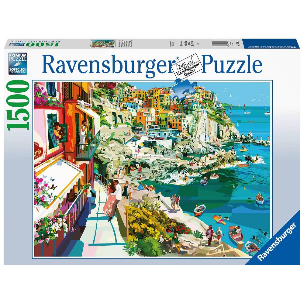 Ravensburger Romance in Cinque Terre Jigsaw Puzzle - 1500pc