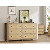 3 Dresser for Bedroom, 29" Tall Dresser, Modern Tall Drawer Dresser with Storage, Wooden Closet Dressers Chest of Drawers, White - 3 of 4