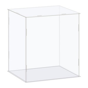Unique Bargains Acrylic Assembly Dustproof Collectibles Showcase with lid - 1 of 3