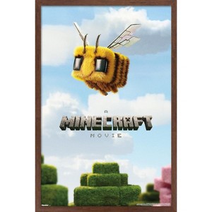 Trends International A Minecraft Movie - Bee One Sheet Framed Wall Poster Prints - 1 of 4