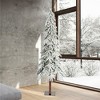 Vickerman Flocked Alpine Artificial Christmas Tree - 4 of 4