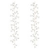 Jeweled Bead Leaf Garland (Set of 2) - 4 of 4