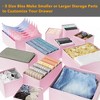 Set of 12 Collapsible Drawer Organizer Bins for Clothes, Closet Organizers and Storage Dividers for Clothing -SpaceAid® - 4 of 4
