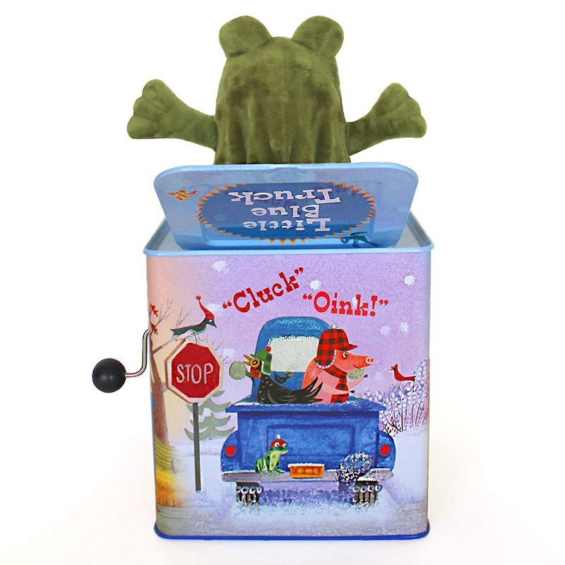 Yottoy Little Blue Truck Jack-in-the-Box, 5 of 7