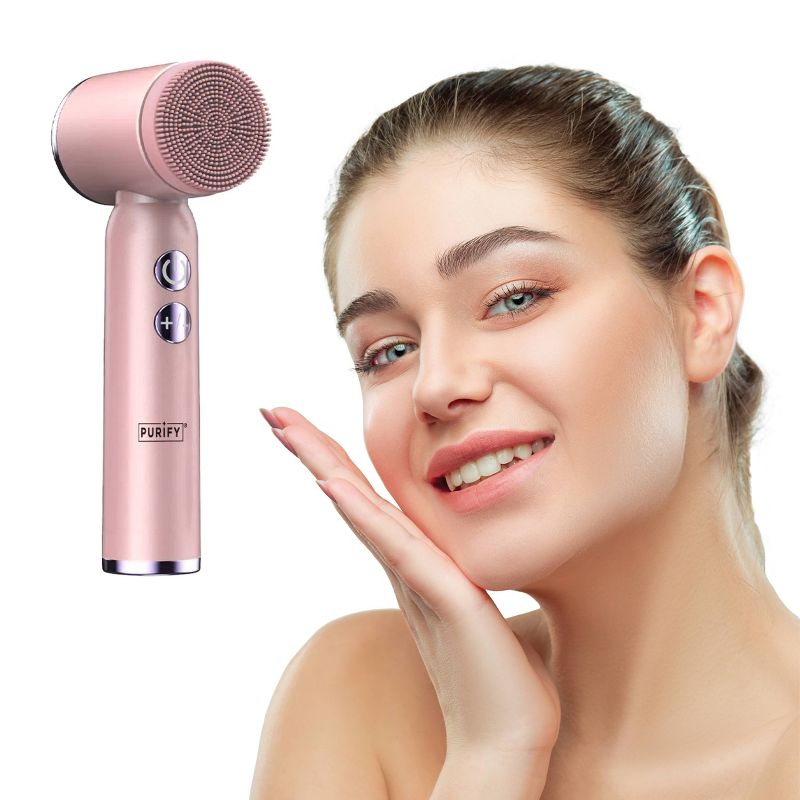 Purify 6-in-1 Cool Sonic Face Cleansing Brush and Pore Cleanser, 5 of 6
