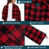 PAVILIA Fleece Wearable Blanket with Sleeves, Warm Cozy Soft Functional Lightweight Sleeved Throw Adults Men Women - 2 of 4
