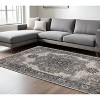 Ivory Taupe And Gray Medallion Area Rug - 2 of 4