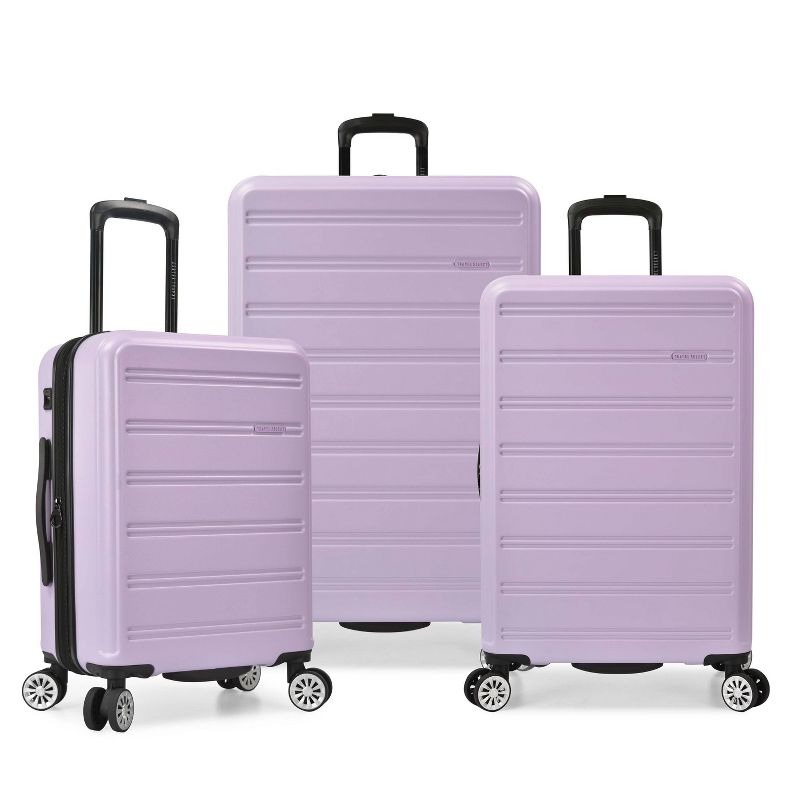 Travel Select Snow Creek Matte 3pc Hardside Spinner Luggage Set with USB Port, 1 of 18