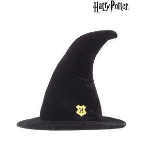 HalloweenCostumes.com One Size Fits Most   Harry Potter Hogwarts House Student Deluxe Halloween Costume Hat Accessory,  Black/Yellow - 1 of 1