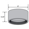 Access Lighting Reel 1 - Light Flush Mount in  Black - image 2 of 4