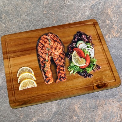 Large Acacia Wood Rectangular Charcuterie Board