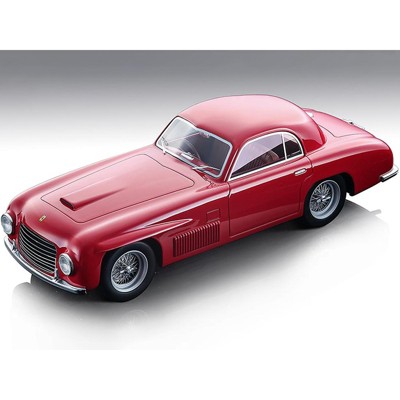 1948 Ferrari 166 S Coupe Allemano (RHD) Red "Mythos Series" Limited Edition to 175 pieces Worldwide 1/18 Model Car by Tecnomodel