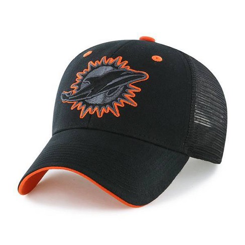 NFL Miami Dolphins Black Moneymaker Mesh Hat - image 1 of 2