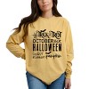 Simply Sage Market Halloween Sayings Garment Dyed Long Sleeve - 2 of 4