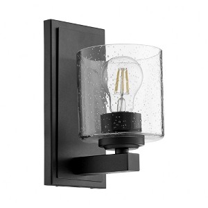 Quorum Lighting 1 - Light Sconce in  Noir - 1 of 1