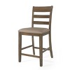 NicBex Set of 2 Modern Fabric Dining Chairs with Curved Backrest, Upholstered Metal Frame Side Chairs for Kitchen, Dining Room - 2 of 4