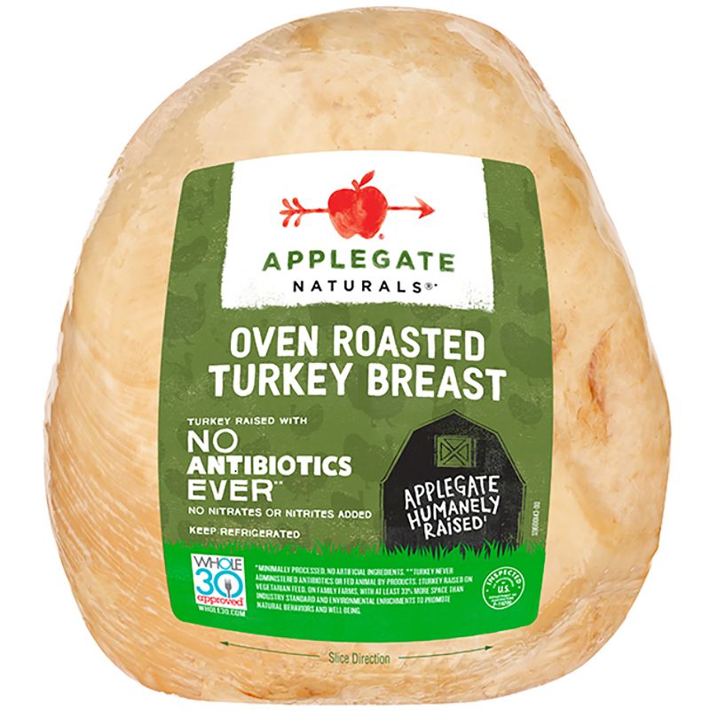 Applegate Naturals Oven Roasted Turkey Breast - Deli Fresh Sliced - price per lb, 1 of 6