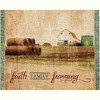 Manual Woodworks and Weavers Tapestry Blanket – Americana Style Throw with Inspirational Message - 2 of 3