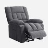 Kumasinova Massage Recliner Chair with Heat,Adjustable Reclining Accent Chair with 8-Point Vibration,Cup Holders & Side Pockets for Living Room - 2 of 4